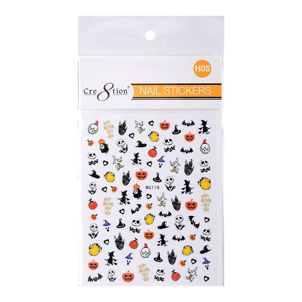 Cre8tion Nail Art Sticker Halloween H05 1101-1146