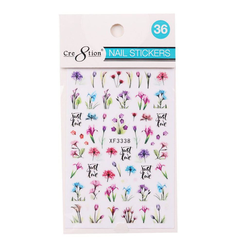 Cre8tion Nail Art Sticker Butterfly 36 1101-1167