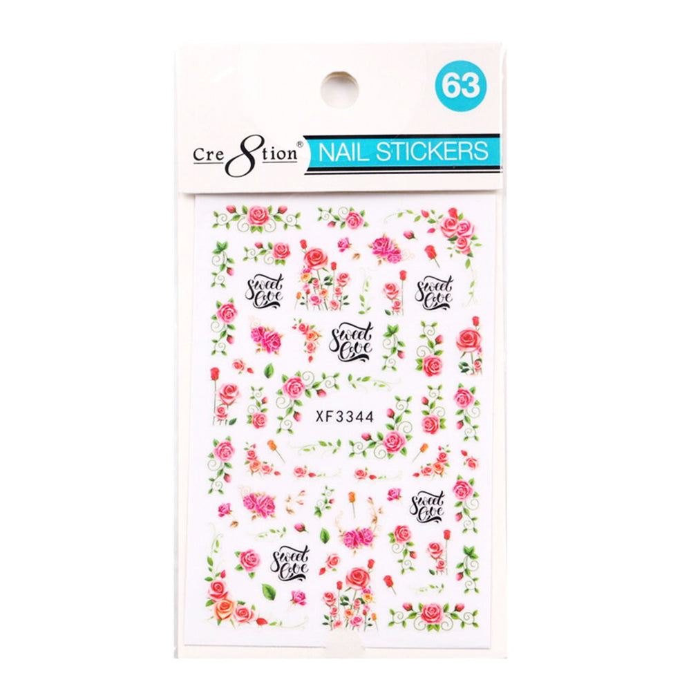 Cre8tion Nail Art Sticker Butterfly 63 1101-1194