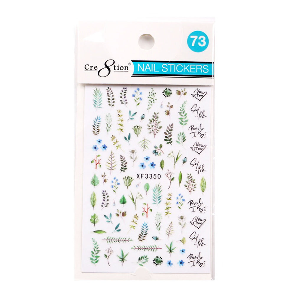 Cre8tion Nail Art Sticker Butterfly 73 1101-1204