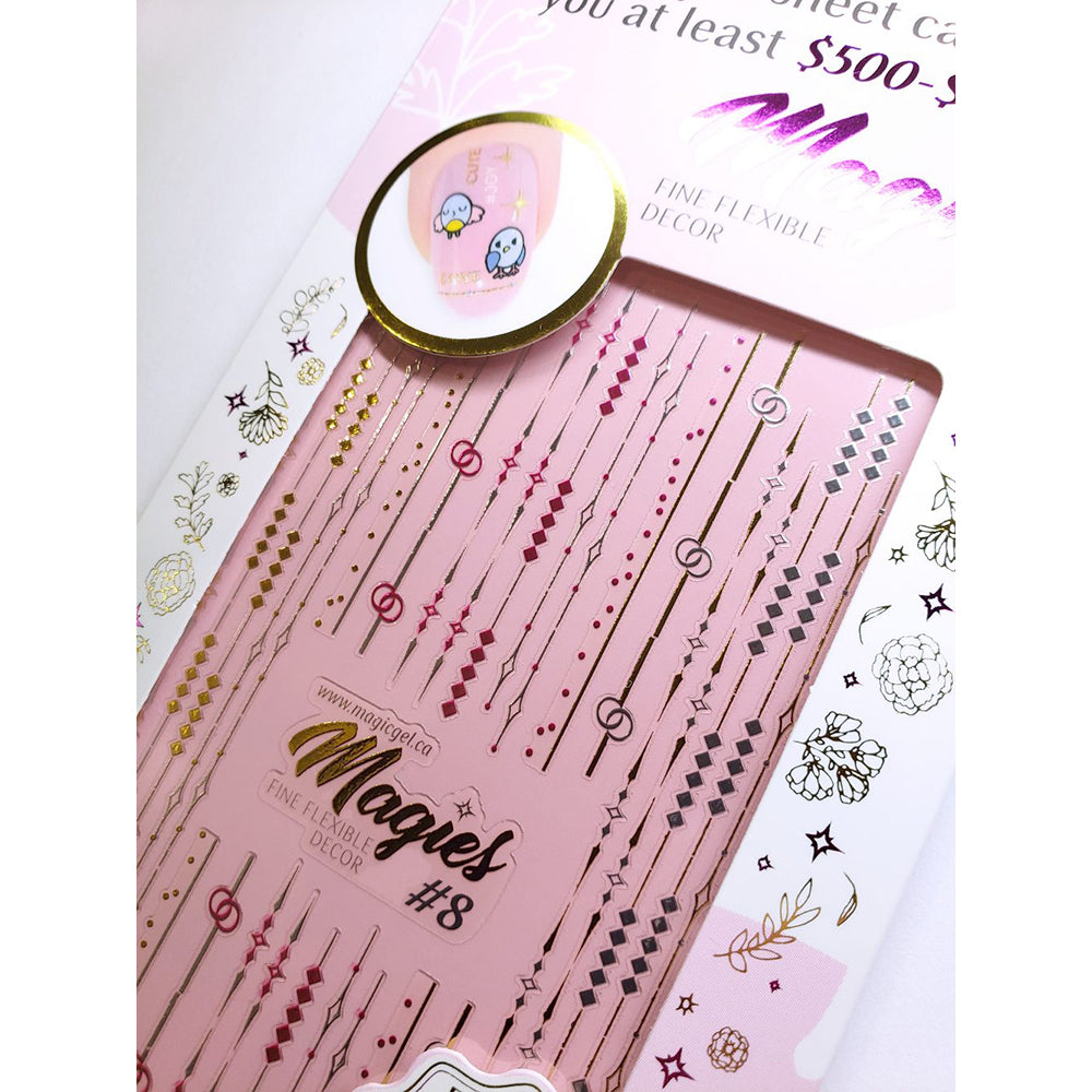 Magic Gel Nail Decor Magies #8 46996