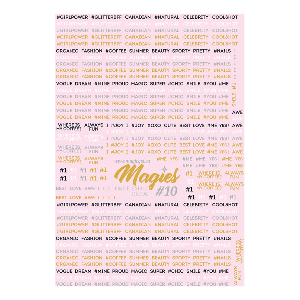 Magic Gel Nail Decor Magies #10 46998