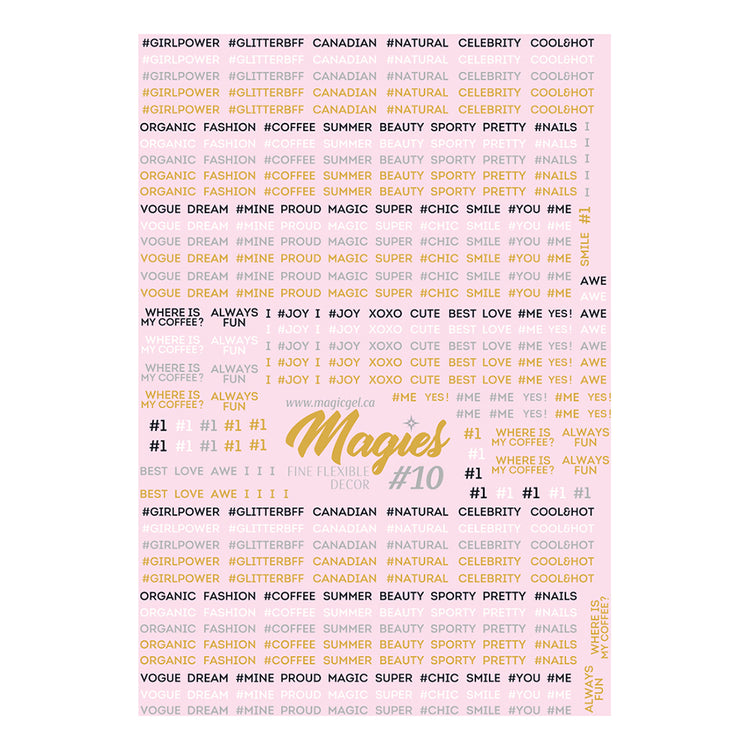Magic Gel Nail Decor Magies #10 46998