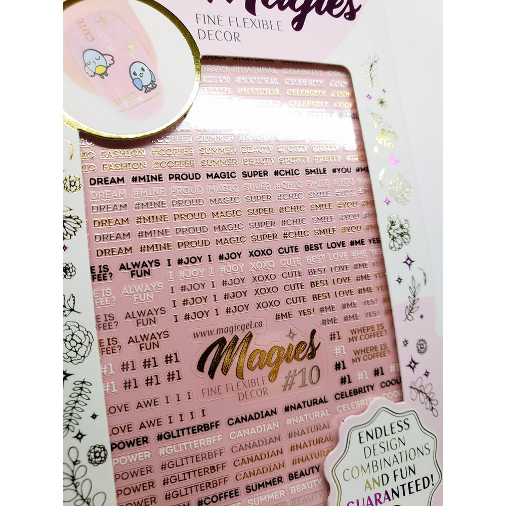 Magic Gel Nail Decor Magies #10 46998