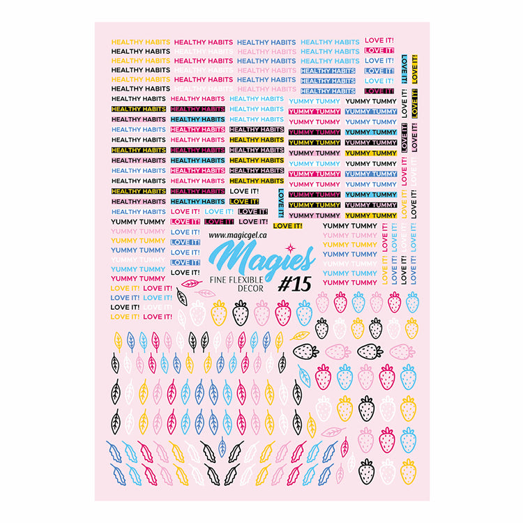 Magic Gel Nail Decor Magies #15 47082