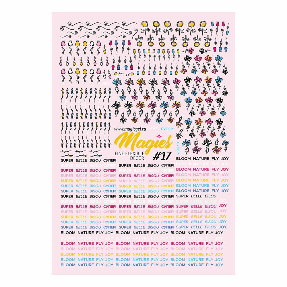 Magic Gel Nail Decor Magies #17 47084
