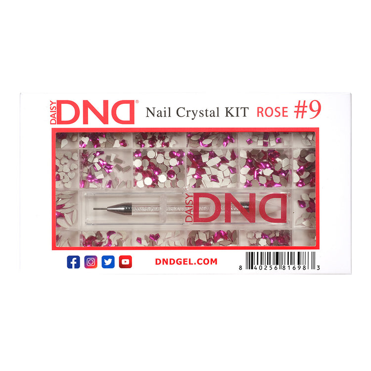 DND Nail Crystal Kit Blue Crystal #9 67796