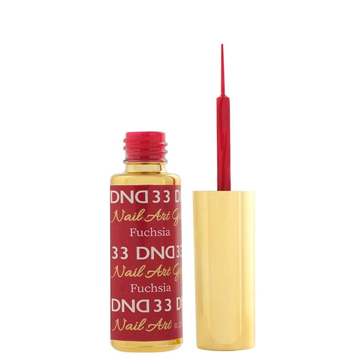 DND Nail Art Gel 0.25 fl oz/9 ml - Fuchsia DND33