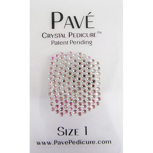 Pave Crystal Pedicure Mini Kit, 8pcs - Black Diamond