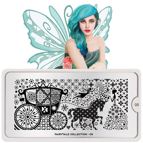 MoYou Nail Art Plate Collection Fairy Tale 05 #MPFAI05
