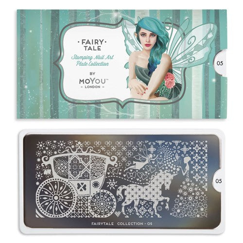 MoYou Nail Art Plate Collection Fairy Tale 05 #MPFAI05