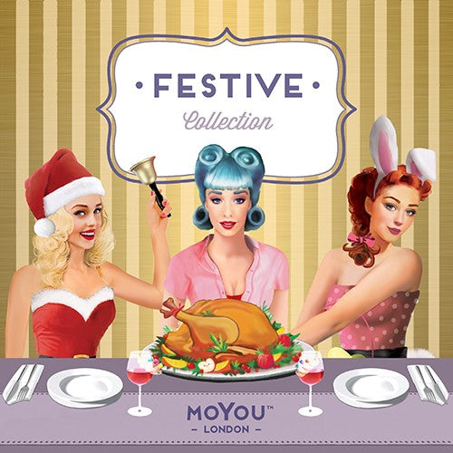 MoYou Nail Art Plate Collection Festive 12 #MPFES12