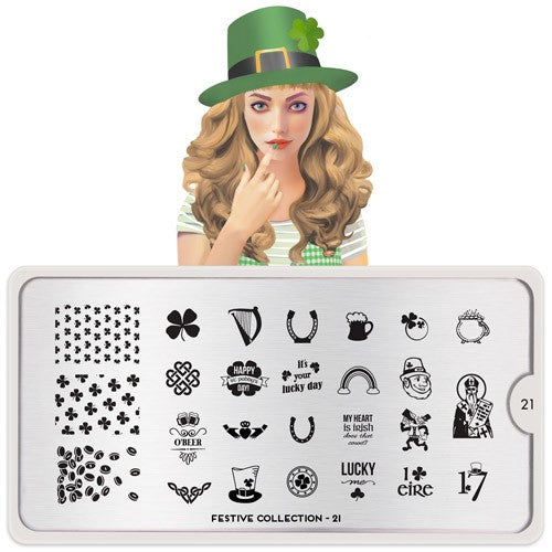 MoYou Nail Art Plate Collection Festive 21 #MPFES21