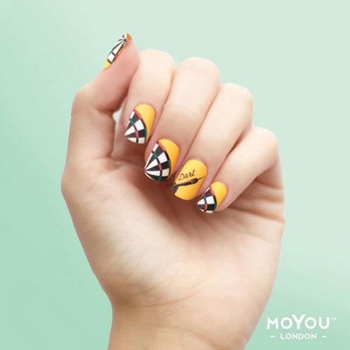 MoYou Nail Art Plate Collection Games 01 #MPGAM01