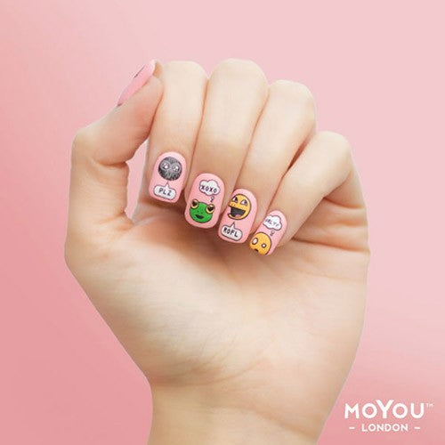 MoYou Nail Art Plate Collection Geek 01 #MPGEE01