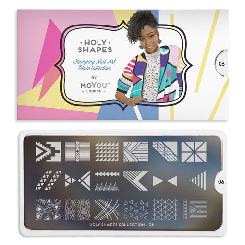 MoYou Nail Art Plate Collection Holy shapes 06 #MPHOL06