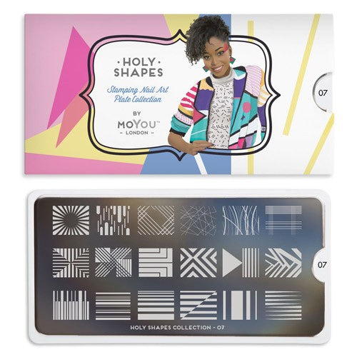 MoYou Nail Art Plate Collection Holy shapes 07 #MPHOL07