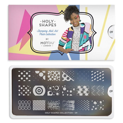 MoYou Nail Art Plate Collection Holy shapes 09 #MPHOL09