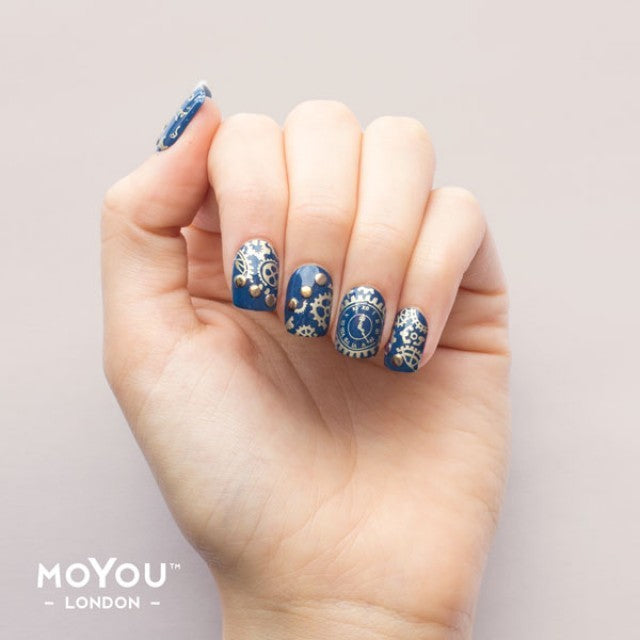 MoYou Nail Art Plate Collection Steampunk 01 #MPSTE01