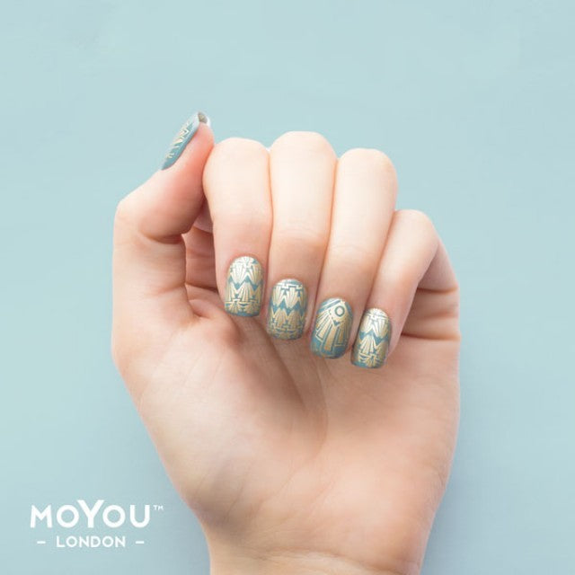 MoYou Nail Art Plate Collection Steampunk 04 #MPSTE04