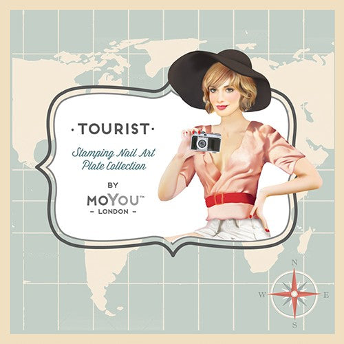 MoYou Nail Art Plate Collection Tourist 07 #MPTOU07