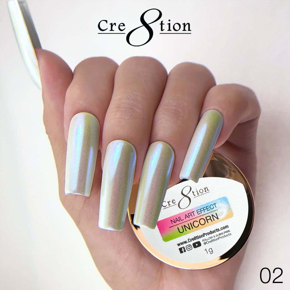 Cre8tion Unicorn 02 Effect Nail Art 1g 1101-0366