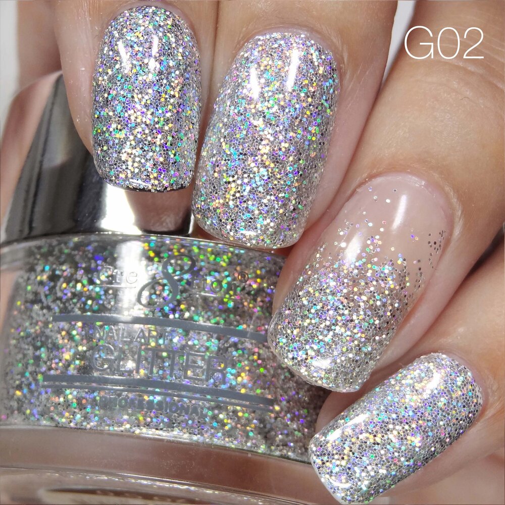 Cre8tion Nail Art Glitter 1 fl oz/30g Glitter 02 #1101-0493