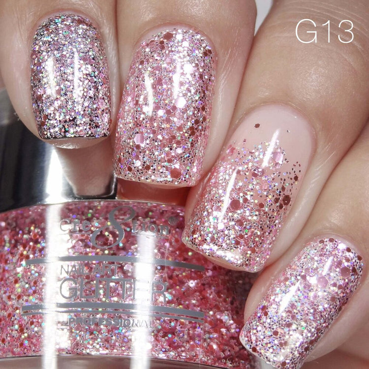 Cre8tion Nail Art Glitter 1 fl oz/30g Glitter 13 #1101-0504