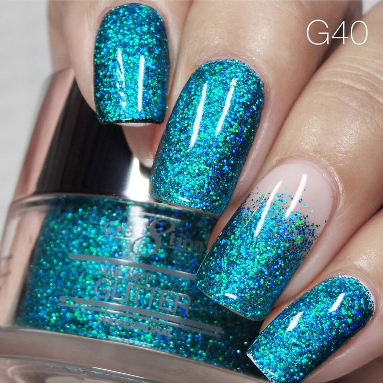 Cre8tion Nail Art Glitter 1 fl oz/30g Glitter 40 #1101-0531