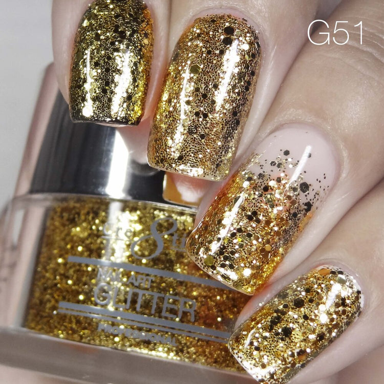 Cre8tion Nail Art Glitter 1 fl oz/30g Glitter 51 #1101-0542