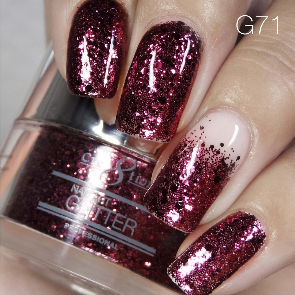 Cre8tion Nail Art Glitter 1 fl oz/30g Glitter 71 #1101-0562