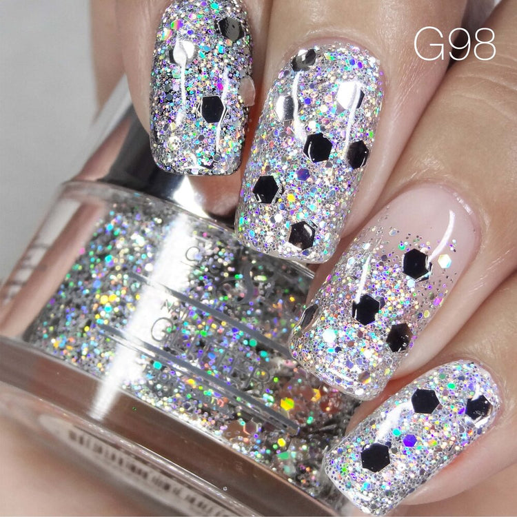 Cre8tion Nail Art Glitter 1 fl oz/30g Glitter 98 #1101-0589