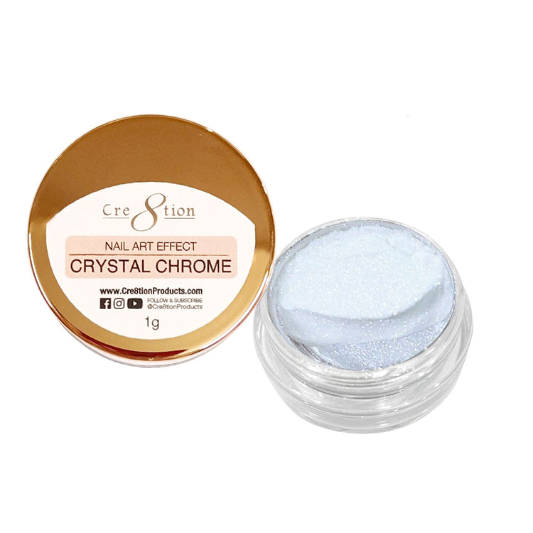 Cre8tion Nail Art Effect 1g Crystal Chrome 1101-1335 08318