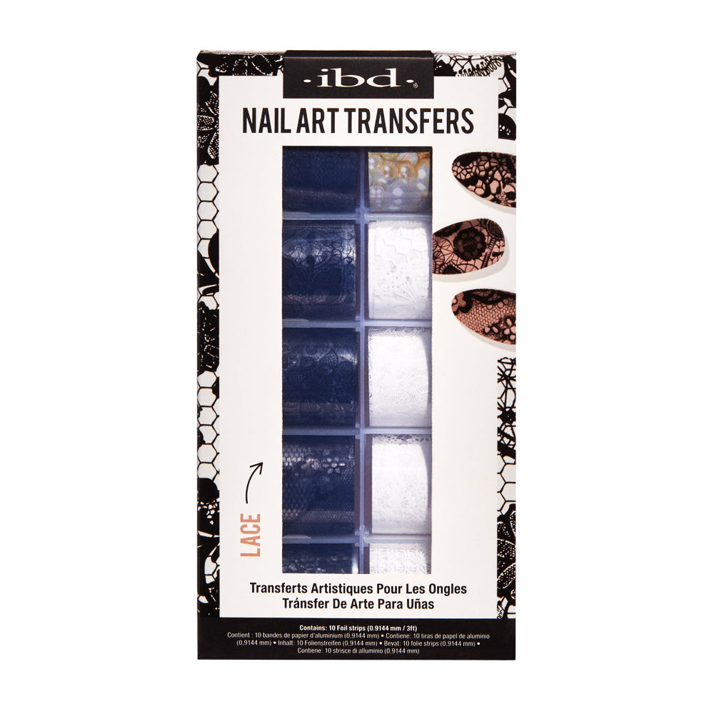 IBD Nail Art Transfers Foils - Lace 36343