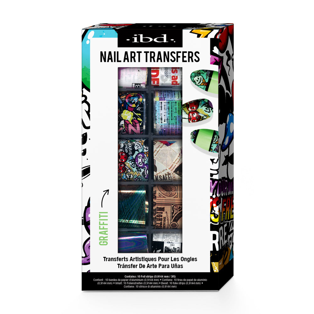IBD Nail Art Transfers Foils - Graffiti 36344