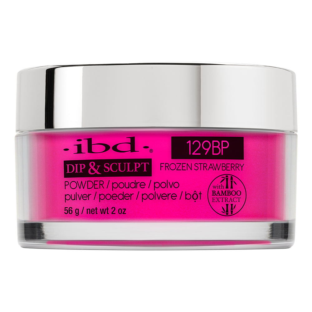 IBD Dip&Sculpt Powder 2 oz/56 g Frozen Strawberry 129BP