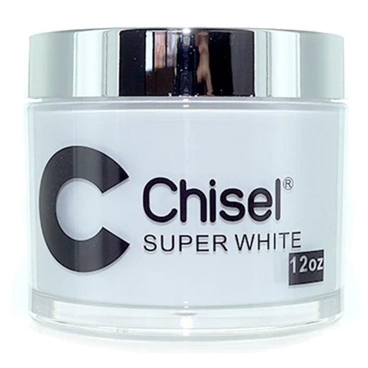 Chisel Dip Powder Super White Refill 12 oz #17060
