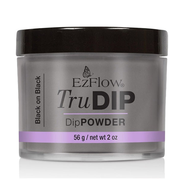 EzFlow TruDip DipPowder 56g/2 oz - Black On Black #66889