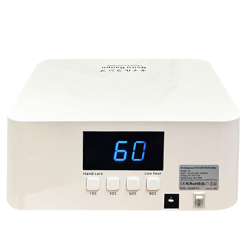 Professional UV/LED Nail Lamp 60W White V9