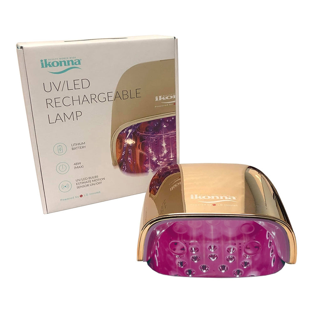 Ikonna Rechargeable UV/LED Lamp 48W Rose Gold LED48RG