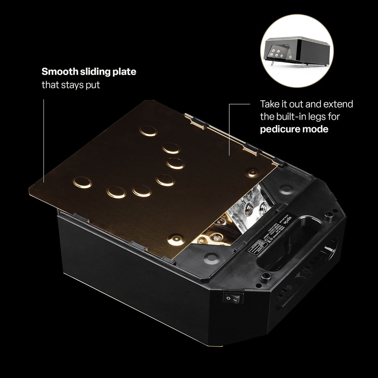 Apres Nova LED lamp - BLACK AP-6NOVALED-BLK 44027