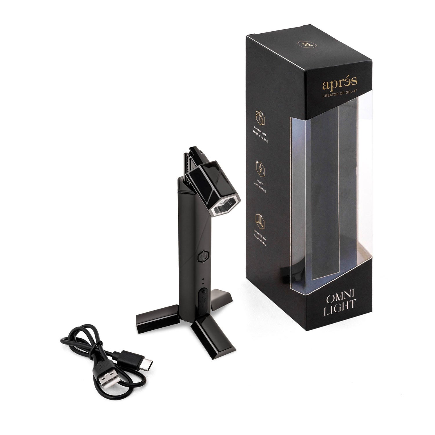 Apres Gel-X® Omni Light - Black AP-6OMBLK 44043