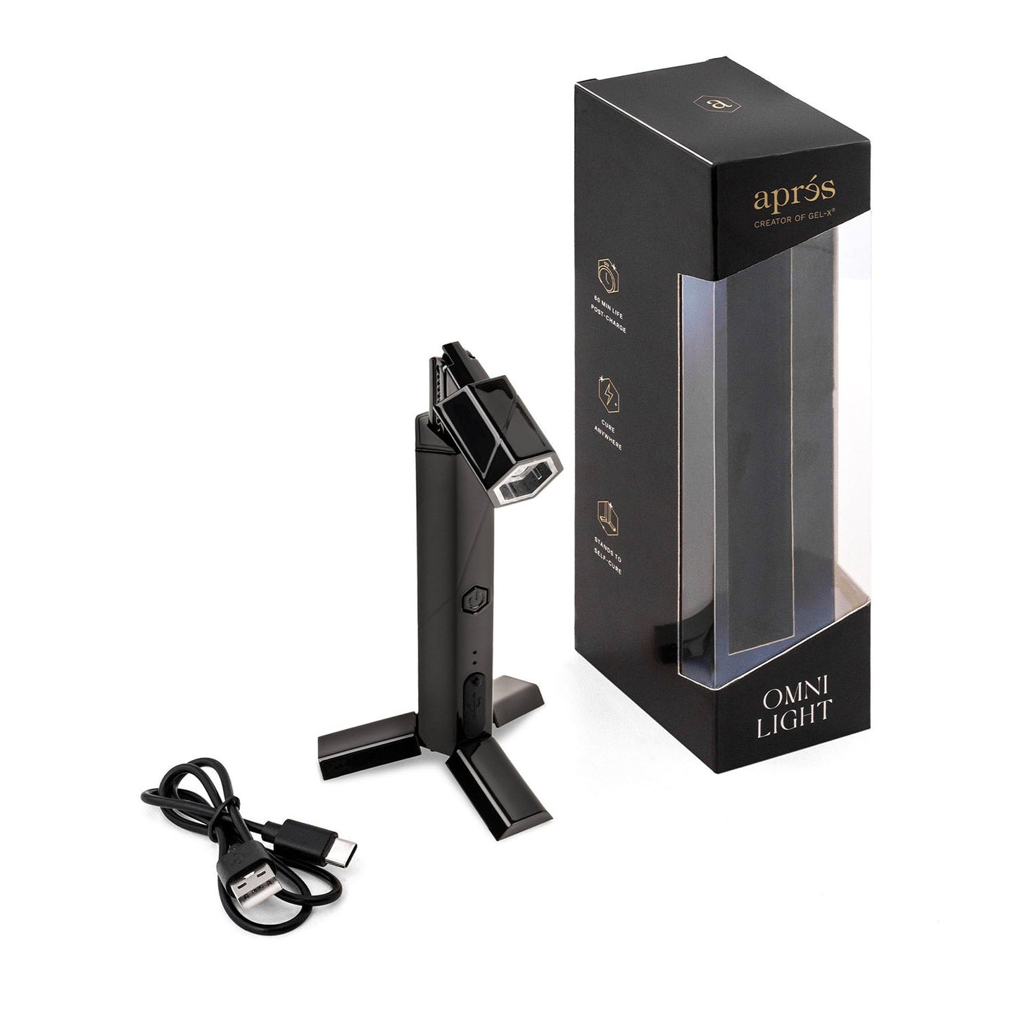 Apres Gel-X® Omni Light - Black AP-6OMBLK 44043