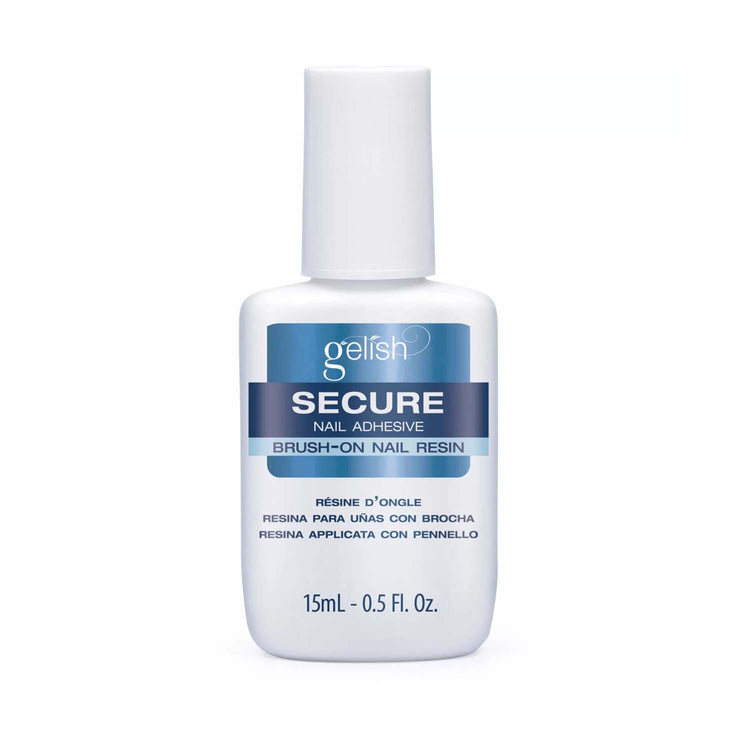 Harmony Secure Nail Adhesive Brush-On Nail Resin 0.5oz 01183
