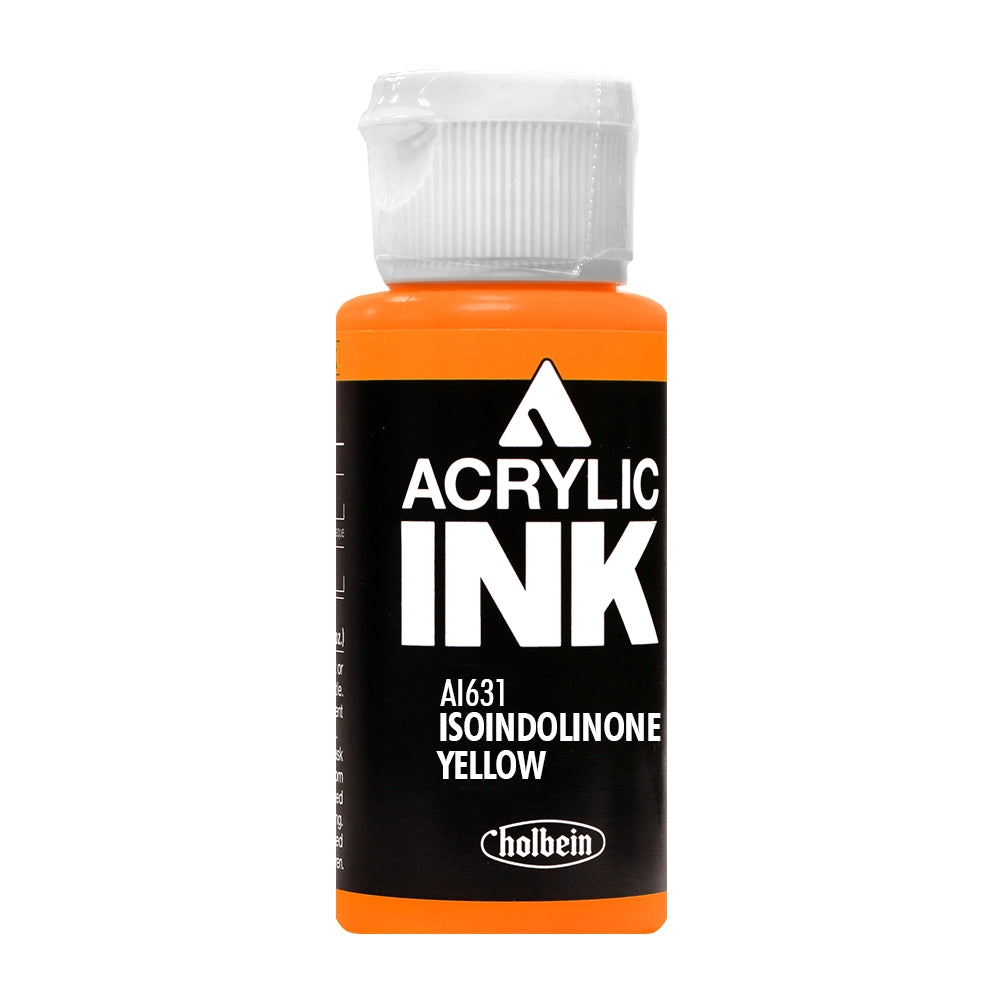 Holbein Acrylic Ink Isoindolinone Yellow AI631C