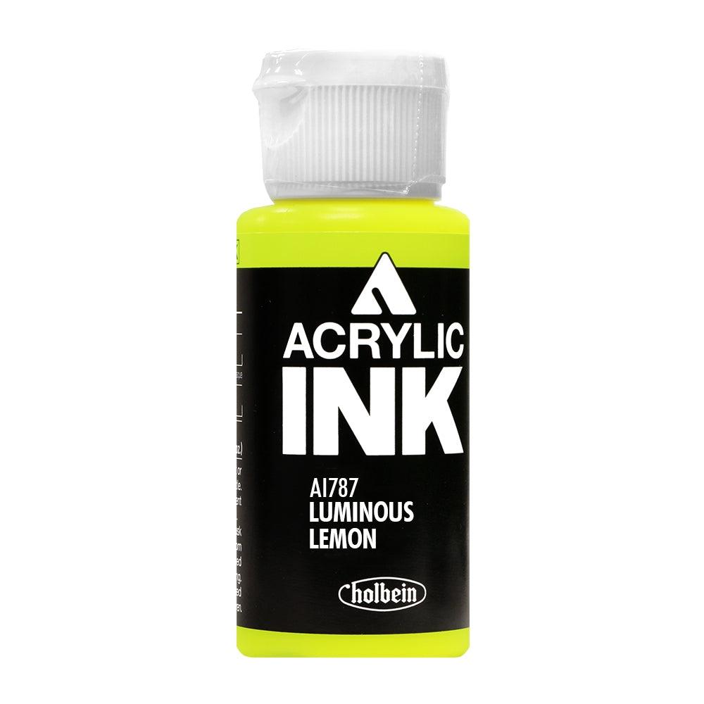 Holbein Acrylic Ink Luminous Lemon AI787C