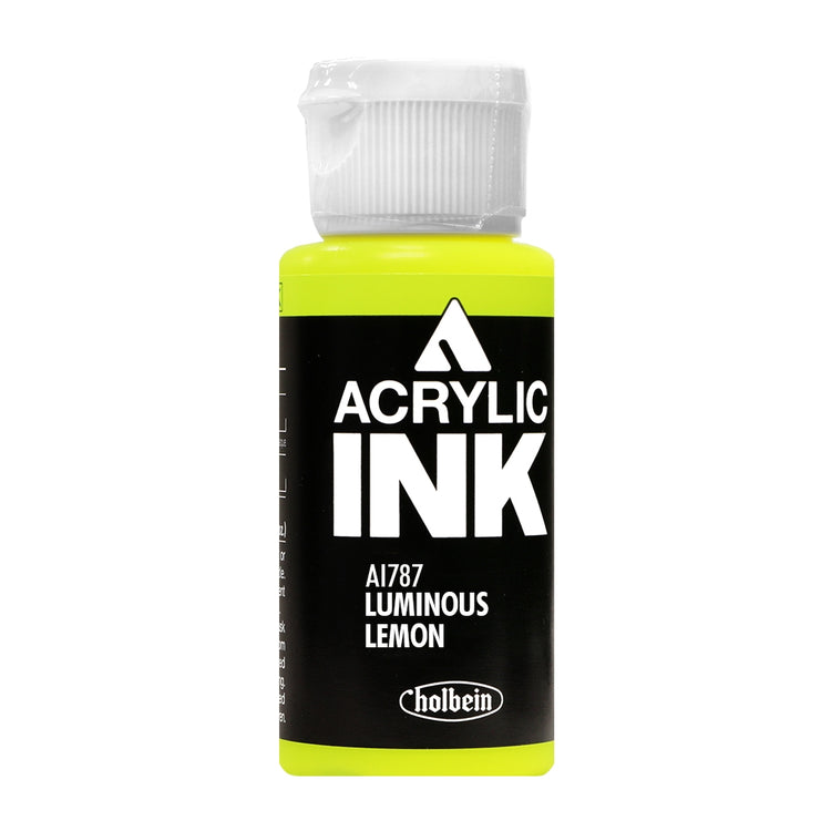 Holbein Acrylic Ink Luminous Lemon AI787C