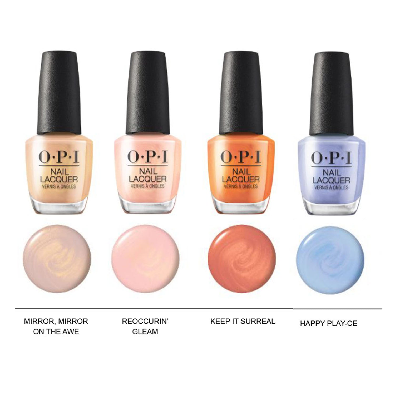 OPI Spring 2025 Nail Lacquer Mini 4Pack DCS020 22999