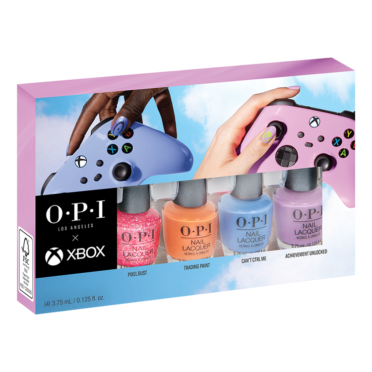 OPI XBOX Nail Lacquer 4 PC Mini Pack DCD01