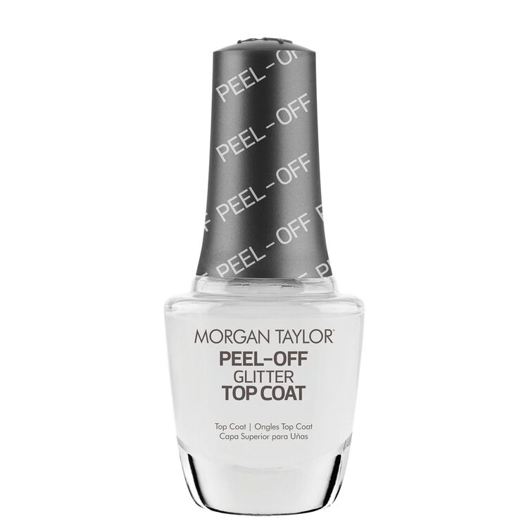 Morgan Taylor Peel Off Glitter Top Coat 0.5 fl oz - 3312003